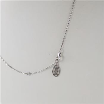 Cartier 18kt White Gold D'Amour Pendant Diamond Necklace-Evaluated By Certified Gemologist-AGS/GIA
