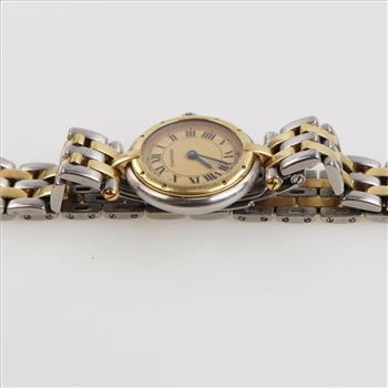 Cartier Cougar 18kt Gold Watch-Evaluated By Our Certified Gemologist-AGS/GIA