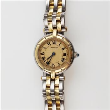 Cartier Cougar 18kt Gold Watch-Evaluated By Our Certified Gemologist-AGS/GIA