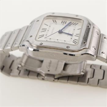 Cartier Santos Watch - Evaluated By Our Certified Gemologist-AGS/GIA