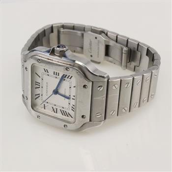 Cartier Santos Watch - Evaluated By Our Certified Gemologist-AGS/GIA