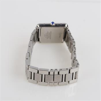 Cartier Tank Solo Watch - Evaluated By Our Certified Gemologist-AGS/GIA