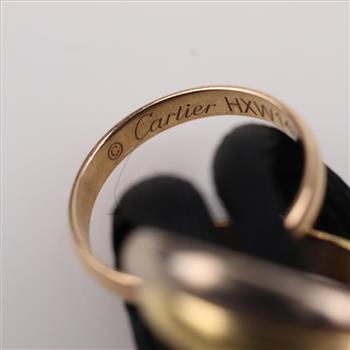 Cartier Trinity 18kt Tri Colored Gold Triple Band Cord Bracelet
