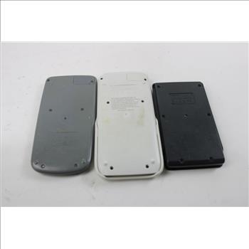 Casio Calculator's, 3 Pieces