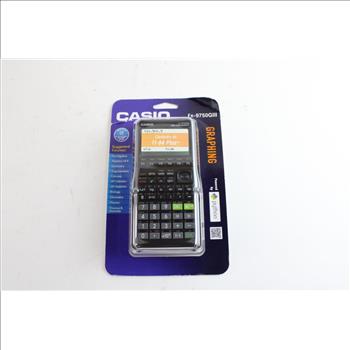 Casio Graphing Calculator, Black
