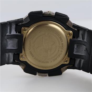 Casio G-Shock 25th Anniversary Dawn Black Silver And Diamond Watch