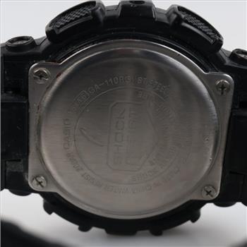 Casio G-Shock Analog Digital Black Resin Strap Watch