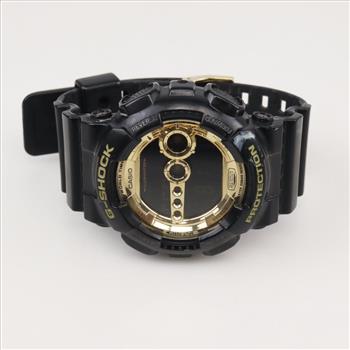 Casio G-Shock Digital Gold Tone Watch