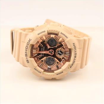 Casio G-Shock Pink Metallic Chronograph Watch