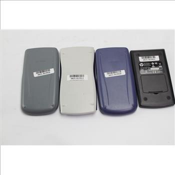 Casio, Hp Calculators 4 Pieces