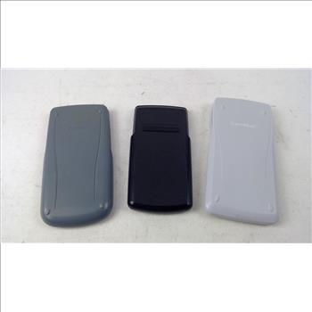 Casio, Texas Instruments, Catiga, Calculator, 3 Pieces