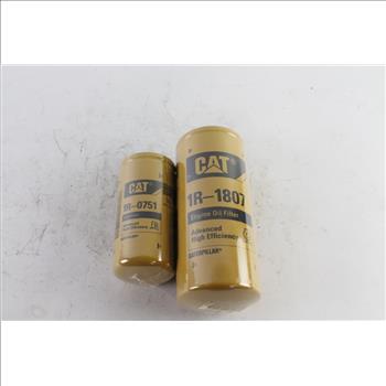 CAT Engine Oil Filter And Fuel Filter, 2 Pieces