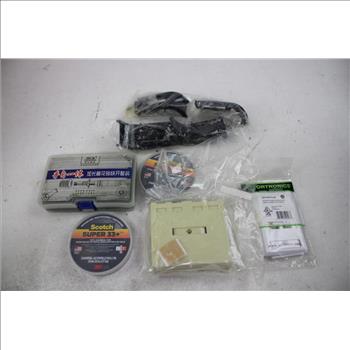Cat6 Keystone Jacks, Scotch Electrical Tape, HUK Lock Picks, And More