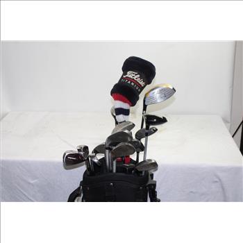 Catalyst Bag With Clubs, 16 Pieces