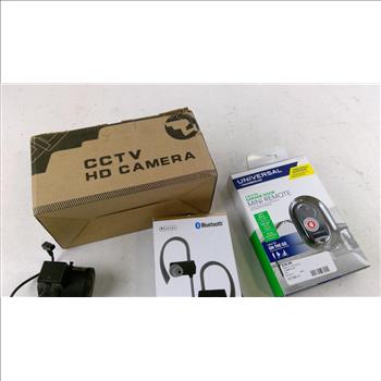 CCTV HD Security Camera And More 4 Pieces