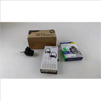 CCTV HD Security Camera And More 4 Pieces