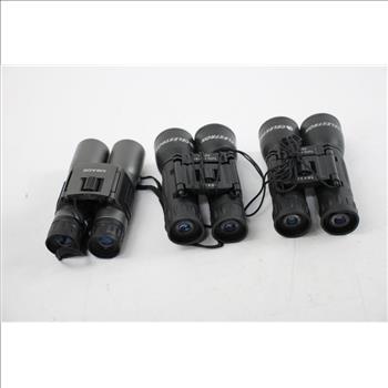 Celestron And Meade Binoculars, 3 Pieces