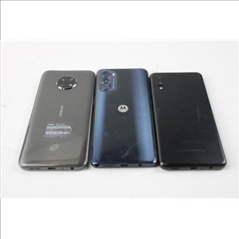 Cell Phone Lot,  3 Pieces, Sold For Parts