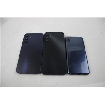 Cell Phone Lot, 3 Pieces, Sold For Parts