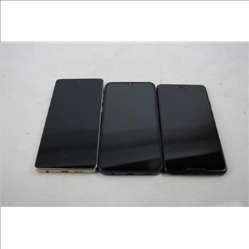 Cell Phone Lot, 3 Pieces, Sold For Parts