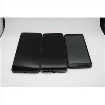 Cell Phone Lot, 3 Pieces, Sold For Parts