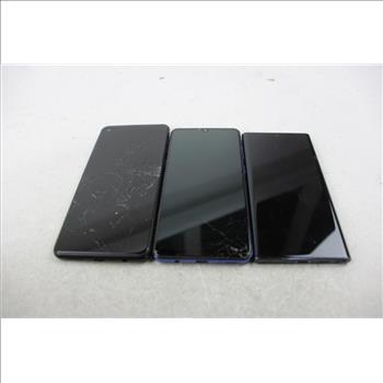 Cell Phone Lot, 3 Pieces, Sold For Parts