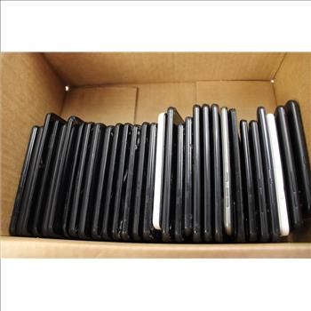 Cell Phone Lot, 35 Pieces, Sold For Parts And Earbuds Cases