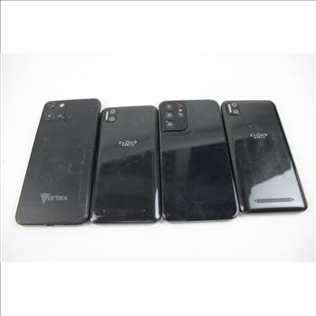Cell Phone Lot, 4 Pieces, Sold For Parts