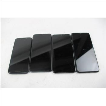 Cell Phone Lot, 4 Pieces, Sold For Parts