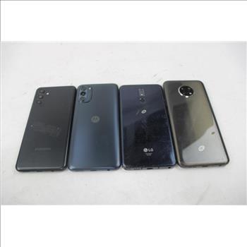 Cell Phone Lot, 4 Pieces, Sold For Parts