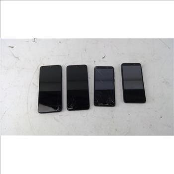 Cell Phone Lot,  4 Pieces, Sold For Parts