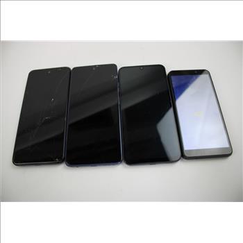 Cell Phone Lot, 4 Pieces, Sold For Parts