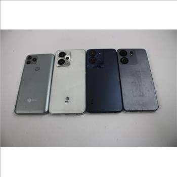 Cell Phone Lot, 4 Pieces, Sold For Parts