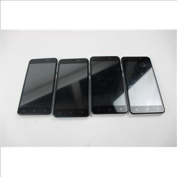 Cell Phone Lot, 4 Pieces, Sold For Parts