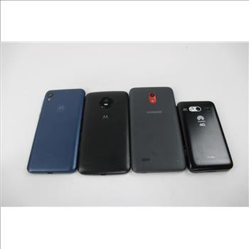 Cell Phone Lot, 4 Pieces, Sold For Parts