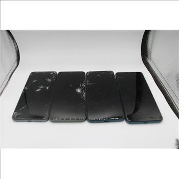 Cell Phone Lot, 4 Pieces, Sold For Parts