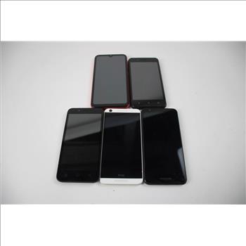 Cell Phone Lot, 5 Pieces,