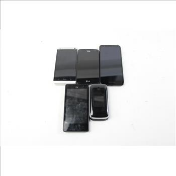 Cell Phone Lot, 5+ Pieces