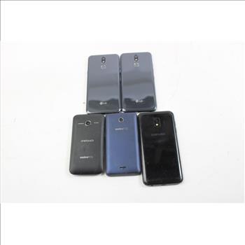 Cell Phone Lot, 5 Pieces