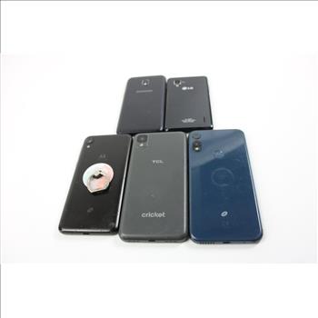 Cell Phone Lot,  5 Pieces