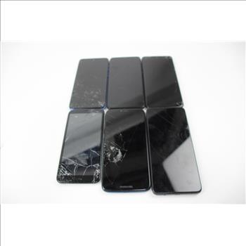 Cell Phone Lot, 6 Pieces, Sold For Parts