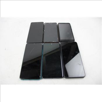 Cell Phone Lot, 6 Pieces, Sold For Parts