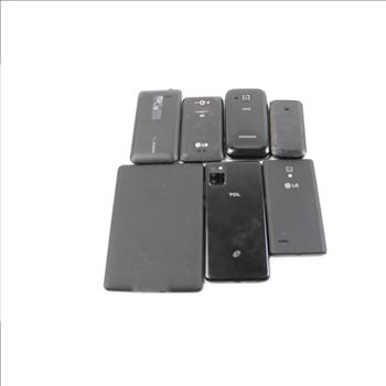 Cell Phone Lot, 7 Pieces