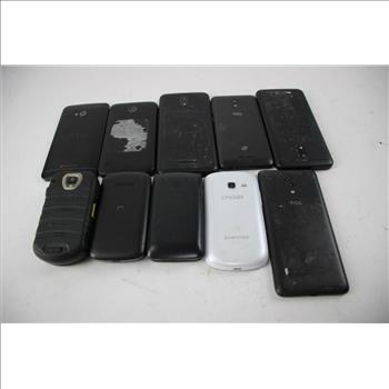 Cell Phone Lot, Sold For Parts