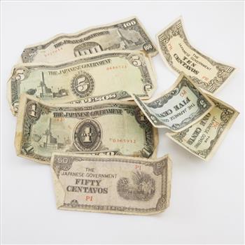 Centavos And Pesos, 8 Pieces