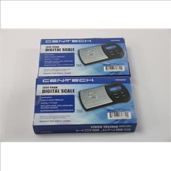 Cen-Tech 1000 Gram Digital Scale, 2 Pieces