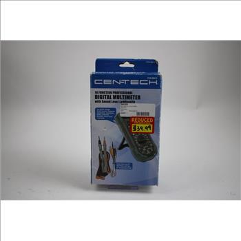 Cen-Tech 14-Function Digital Multimeter With Sound Level Luminosity