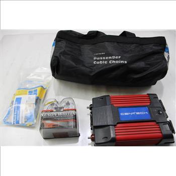 Cen-tech Power Inverter 750 Watt Continuous/1500 Watt Peak, And Others