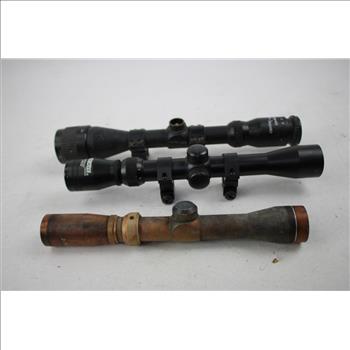 CenterPoint, Winchester, AIM Rifle Scopes, 3 Pieces