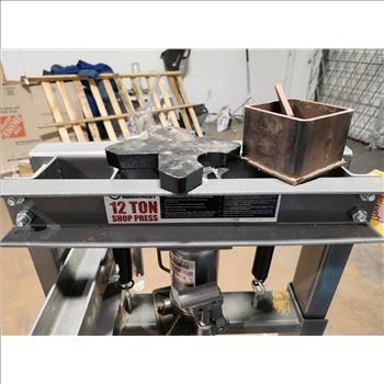 Central Machines 12 Ton Shop Press
